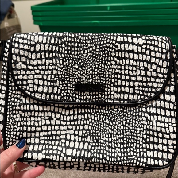 Vera Bradley Midnight Snakeskin Leather
Crossbody Bag - Picture 2 of 3